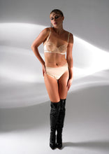 Load image into Gallery viewer, Amy Beige Lace Silk bra
