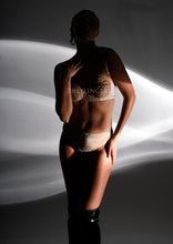 Load image into Gallery viewer, Amy Beige Lace Silk Underwear

